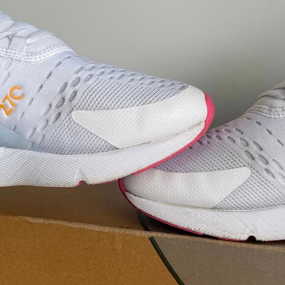 Nike Air Max 270 ‘Pinksicle Blue’ Kids Sneakers -SZ 7 Y- 8.5 W - Picture 8 of 16